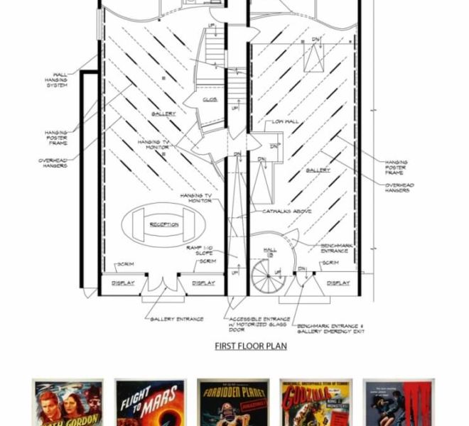 Alien Invasion First Floor Diagram