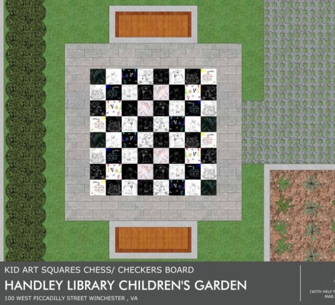 Handley Library Children Garden Design 3